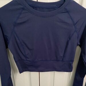 Cropped Long Sleeve Shirt